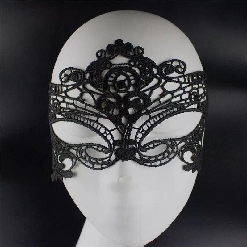 Generic Halloween femmes Sexy dentelle masque fête yeux masques pour  mascarade à prix pas cher